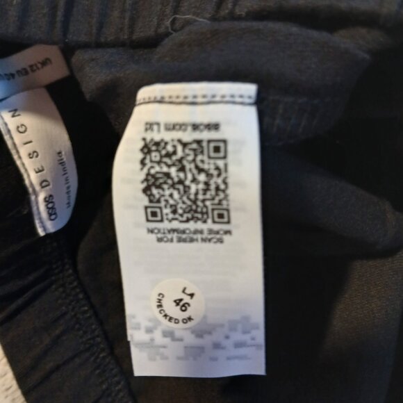 Asos Design Women's M%M Jersey PJ Legging Black SZ 8 NWT - Picture 5 of 9